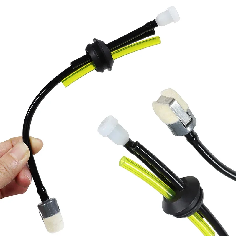 Kit 3 Tubi Sfiato Filtro Carburante Per Echo GT-200 SRM-2100 - Ricambi Per Tagliabordi - Foto 4
