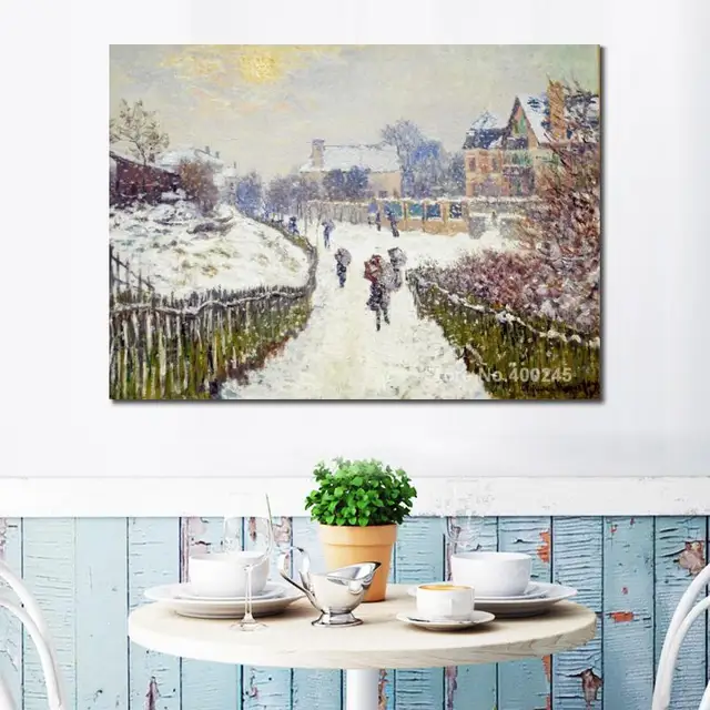 クロード・モネ、Boulevard Saint-Denis,Argenteuil クロード・モネ、Boulevard Saint-Denis,Argenteuil クロード・モネ