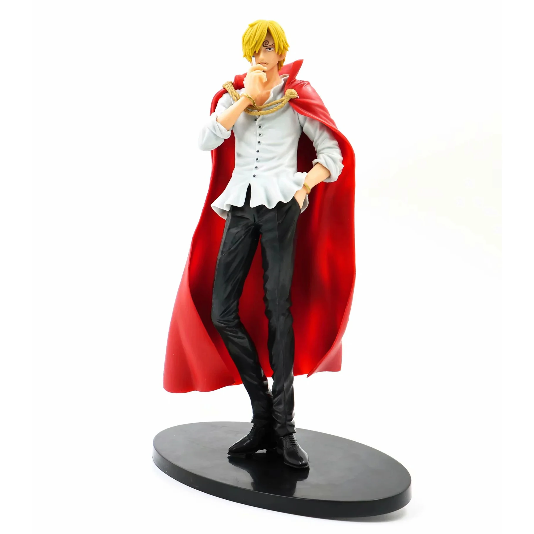 thumbnail image 1 of Figura de acción de Sanji de One Piece de 25 cm con diseño de Whole Cake Island para bodas, estatua de manga de PVC, modelo coleccionable, juguetes, muñeca, 1 of 4