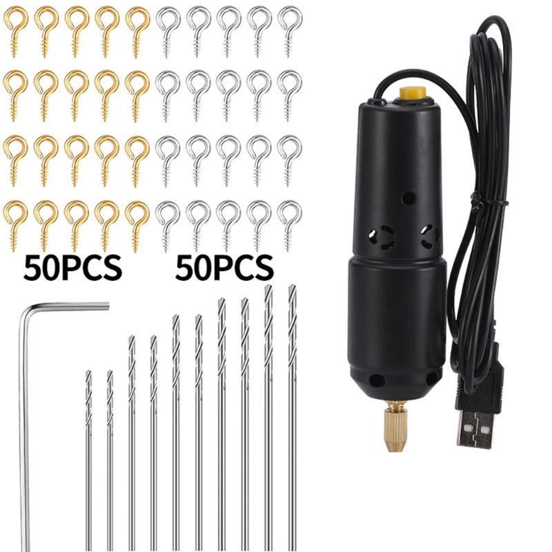 

Mini Drill Hand Drill Electric Grinder Drilling DIY Micro Drill