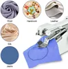 Portable Mini Electric Sewing Machine Handheld Bobbin Needlework Handwork Home Travel Sewing Accessories Complete Set of Tools 5