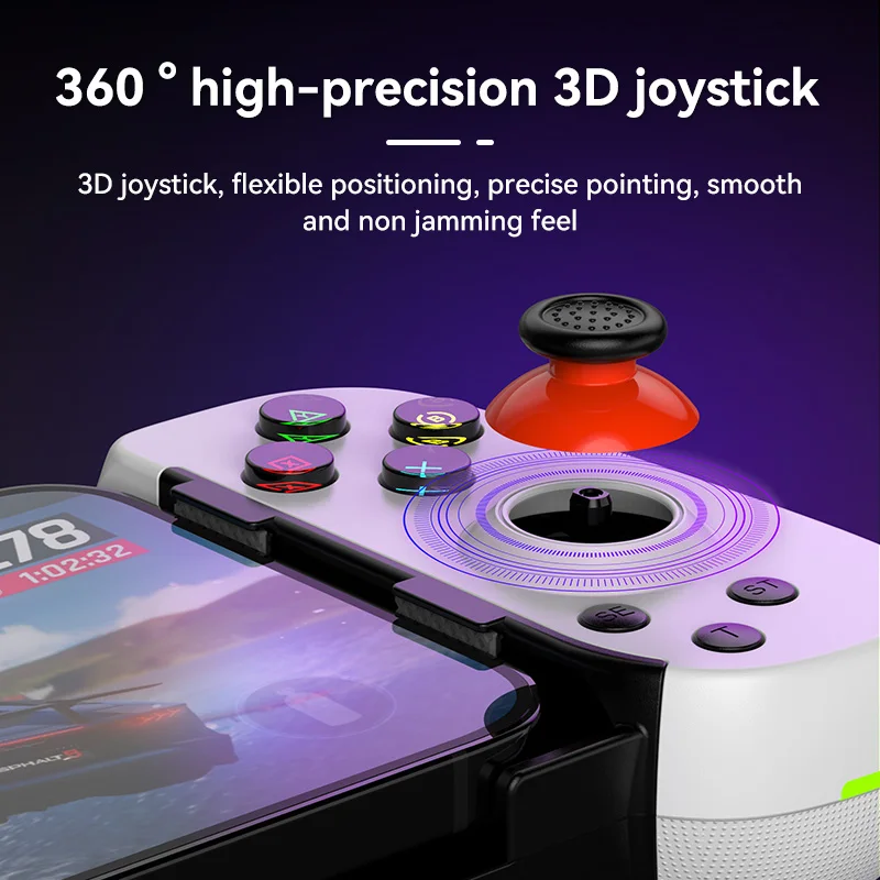 D6DP Wireless Stretching Gaming Controller for Switch 4