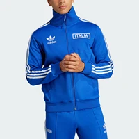 Veste officielle authentique de maillot de football de l'équipe italienne à trois rayures pour hommes Adidas IU2122 3