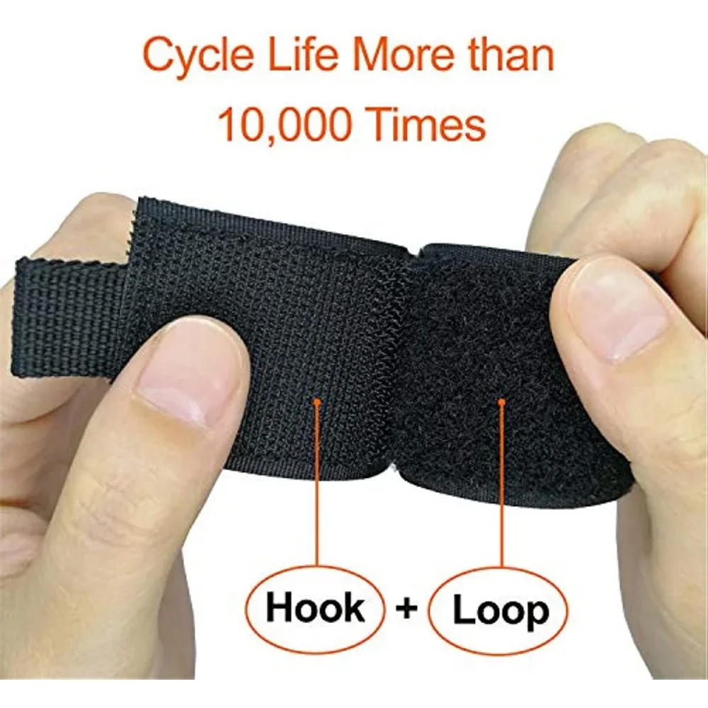 Triangle Buckle Cord Organizer Holder Nylon Heavy Duty Power Cable Management Straps Wire Storage Straps For Cables Hoses