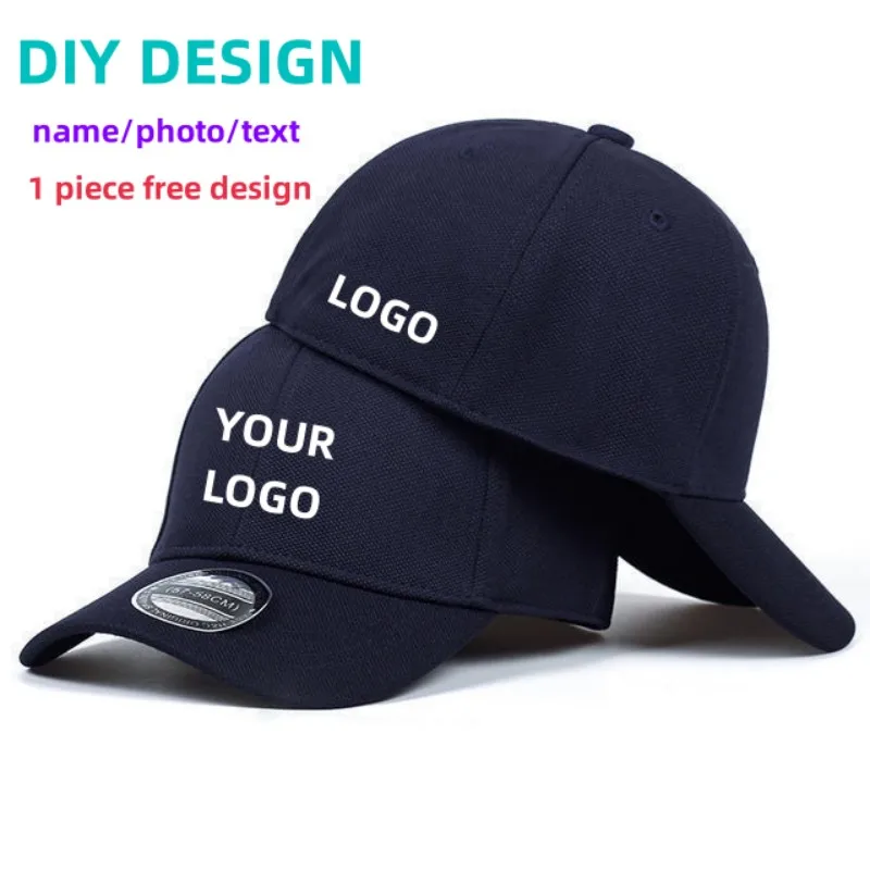Custom  Full Closed Fitted Baseball Cap Hat Outdoor Sports Golf Caps for Women Men Hip Hop Snapback Visor  Gorras_voghion.com