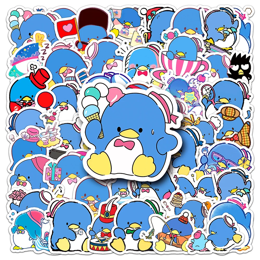 

10/30/50pcs Cute Anime Cartoon TuxedoSam Graffiti Stickers Penguin Decals Laptop Suitcase Phone Car Decoration Sticker Kids Gift