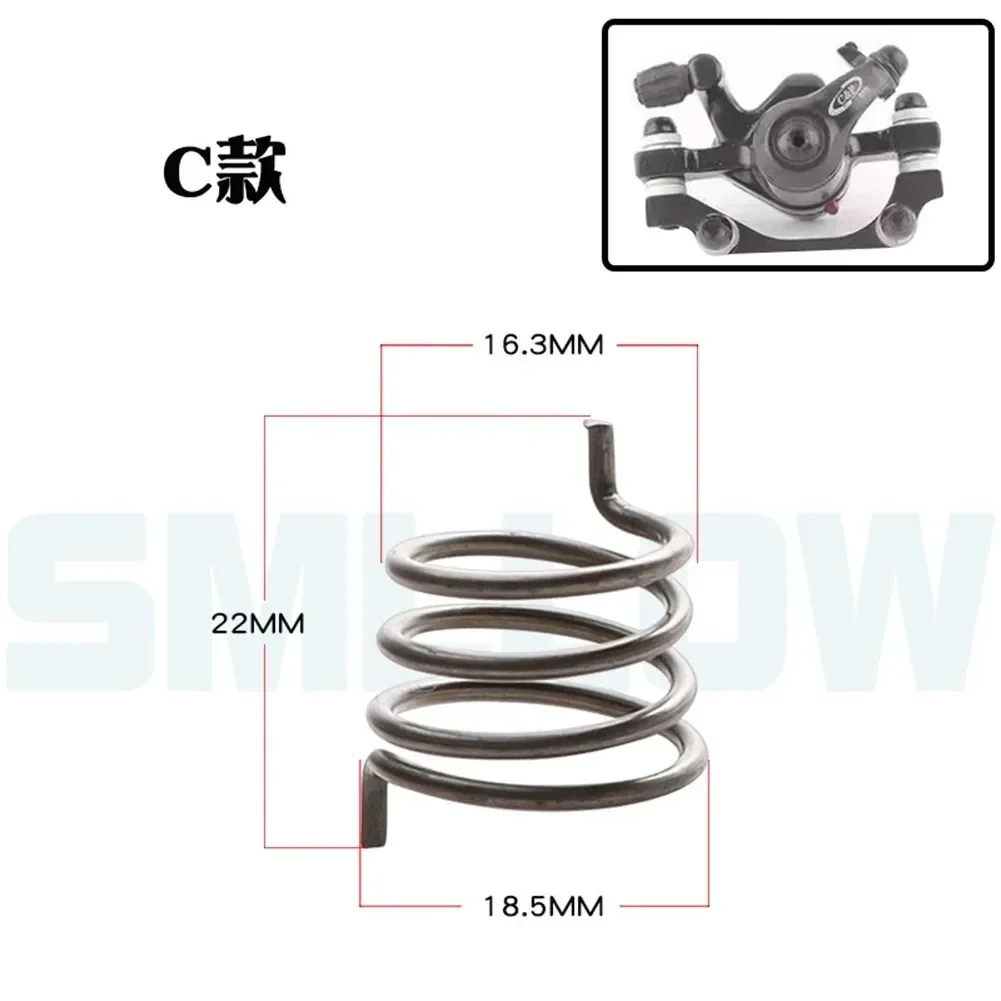 Bicycle Disc Brake Spring For BB5 BB7 Mechanical Calipers Steel Bike Mechanical Disc Brake Arm Circlip Clamp Return Spring Parts