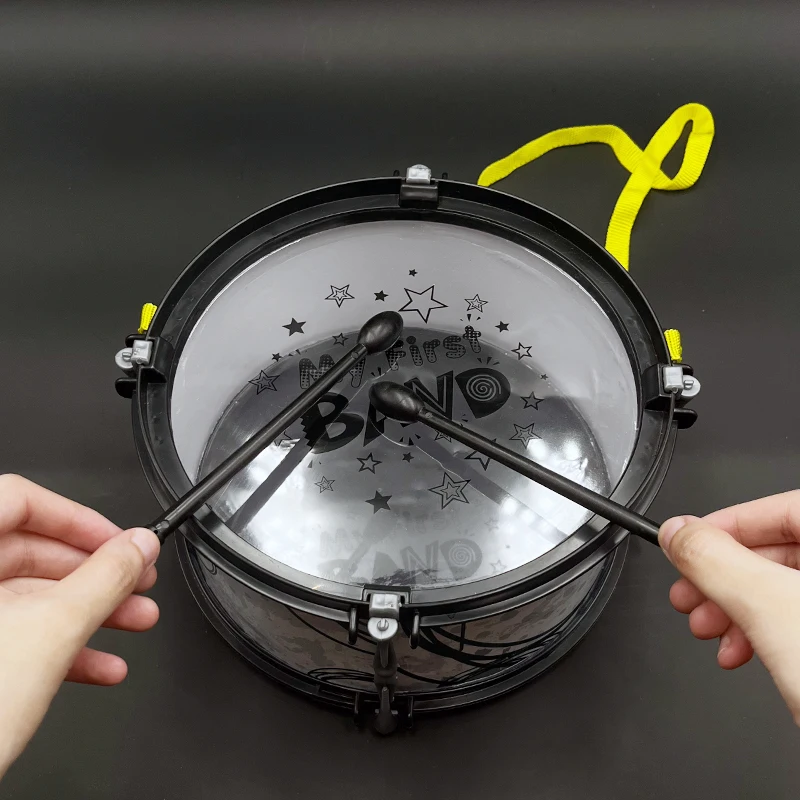 Kids Drum Set 8.6-inch Musical Instrument with 2 Drumsticks Learning Educational Toys for Children Boys Girls Gift 6