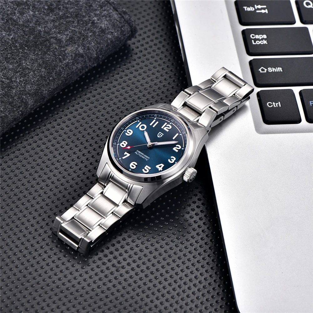 2022 New 38MM PAGANI Design Top Brand Men's Pilot Automatic Mechanical Watches Nh35A Sapphire waterproof 200m Relogio Masculino