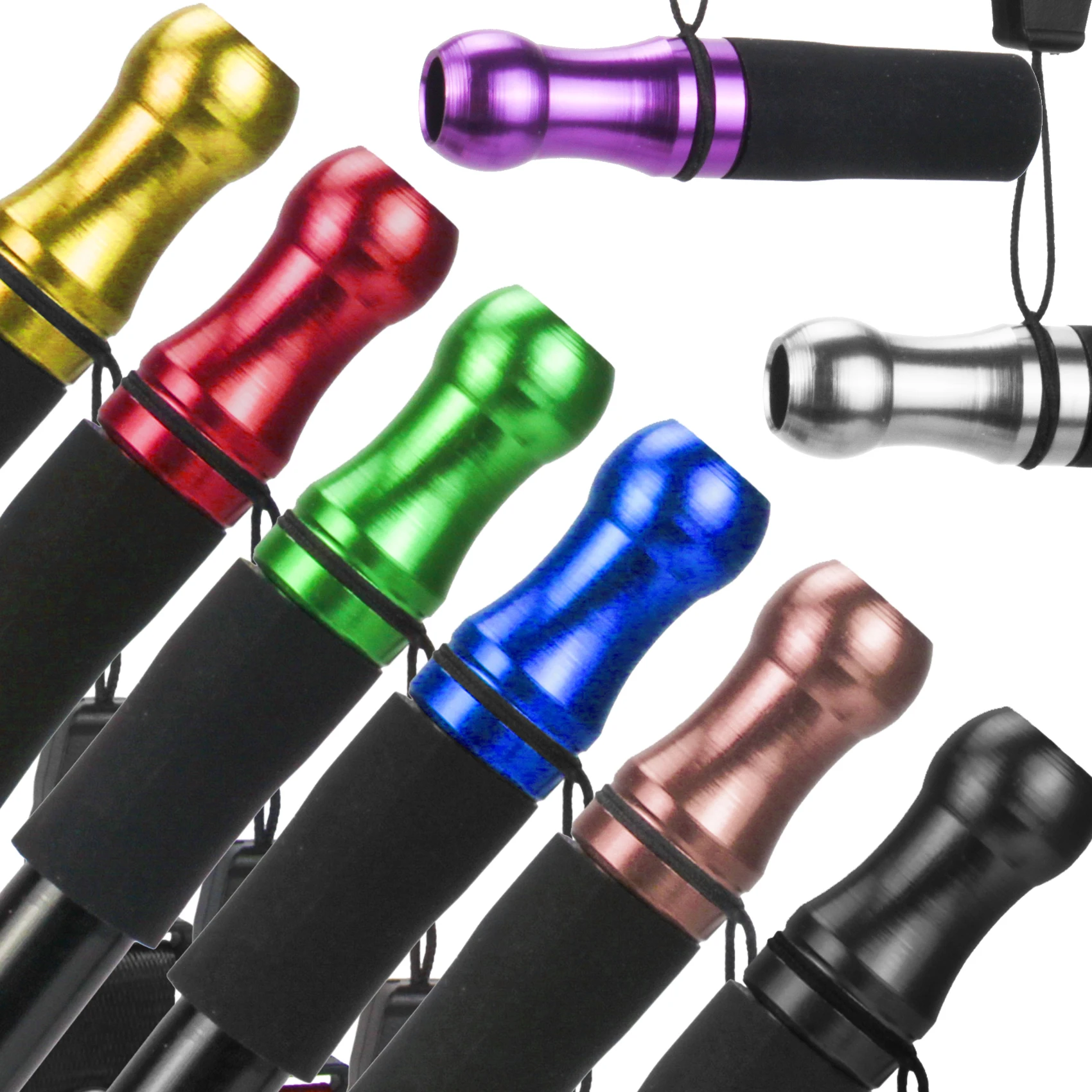 Hookah Mouthpieces Reusable with Hang Rope Strap