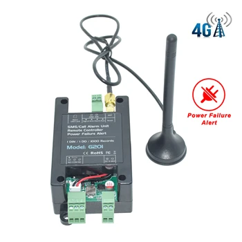 4G LTE Smart Gate Opener SMS Call Remote Control Relay Switch G201 Power Failure Alert For Sliding Swing Garage Door 1