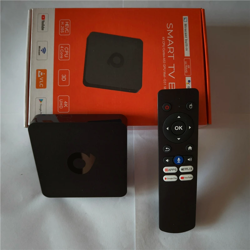 Ue Plug - 1 Go 8 Go - Boîtier Smart TV X96Q Allwinner H313, Android 10