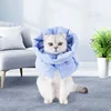 Cat Elizabethan Collar Healing Protective Collar Recovery Collar for After Surgery Adjustable Wound Healing Pet Neck Cone 6