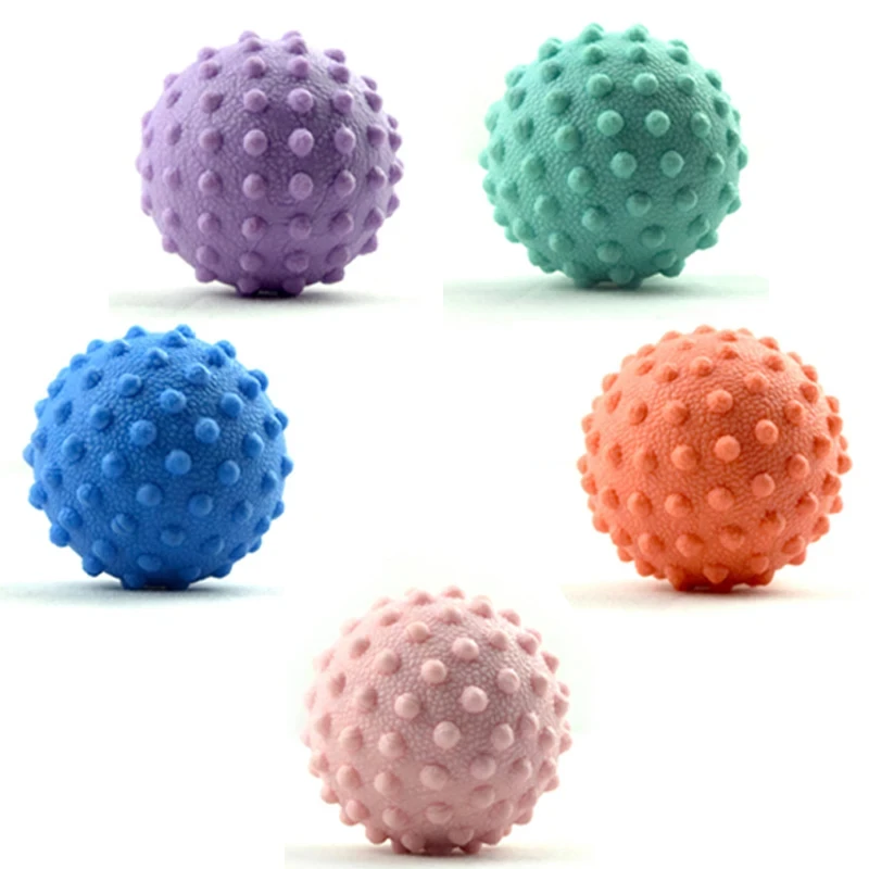 Massage Ball Fitness Ball Durable TPE Spiky Massage Ball Trigger Point Sport Fitness Hand Foot Pain Relief 4.5cm Balls