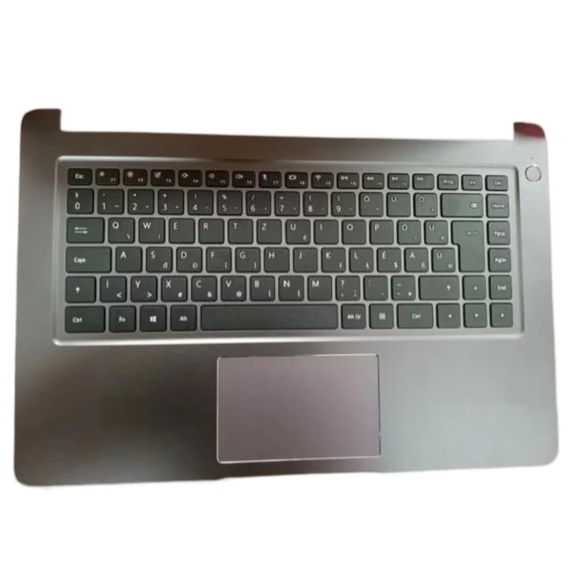 Parti Del Computer Portatile Originale Per Huawei Matebook D Palmrest Custodia Per Tastiera Superiore Mrc-W50 Mrc-W60 Pl-W09 Touchpad Con Tastiera Uk
