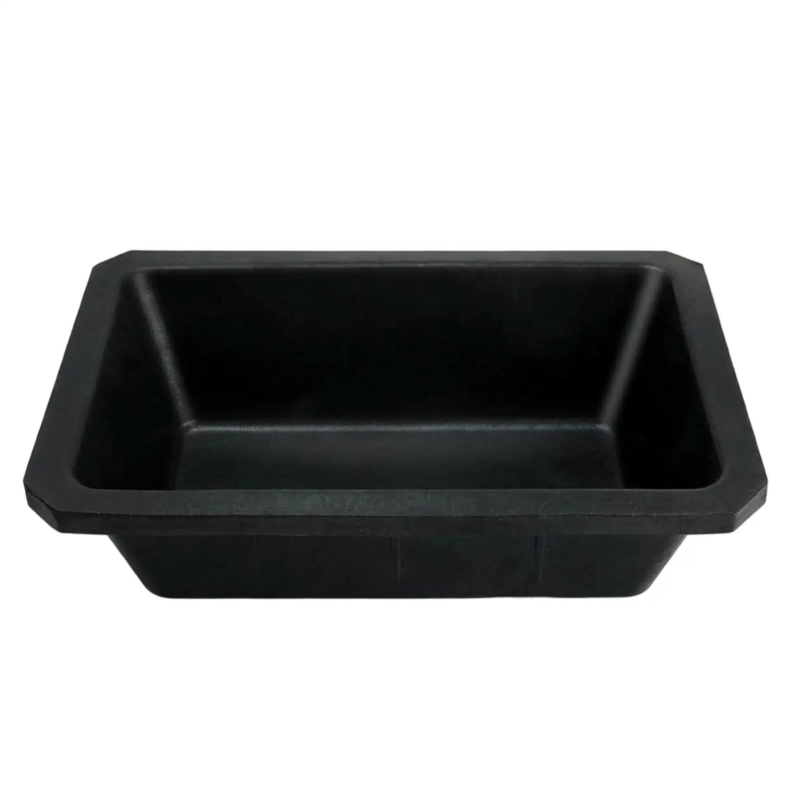 Rubber feed Pan Horse feed Bucket Trough Rectangle Basin Animal Feeding Bowl Dog Food Water Bowl for Easy to Clean
