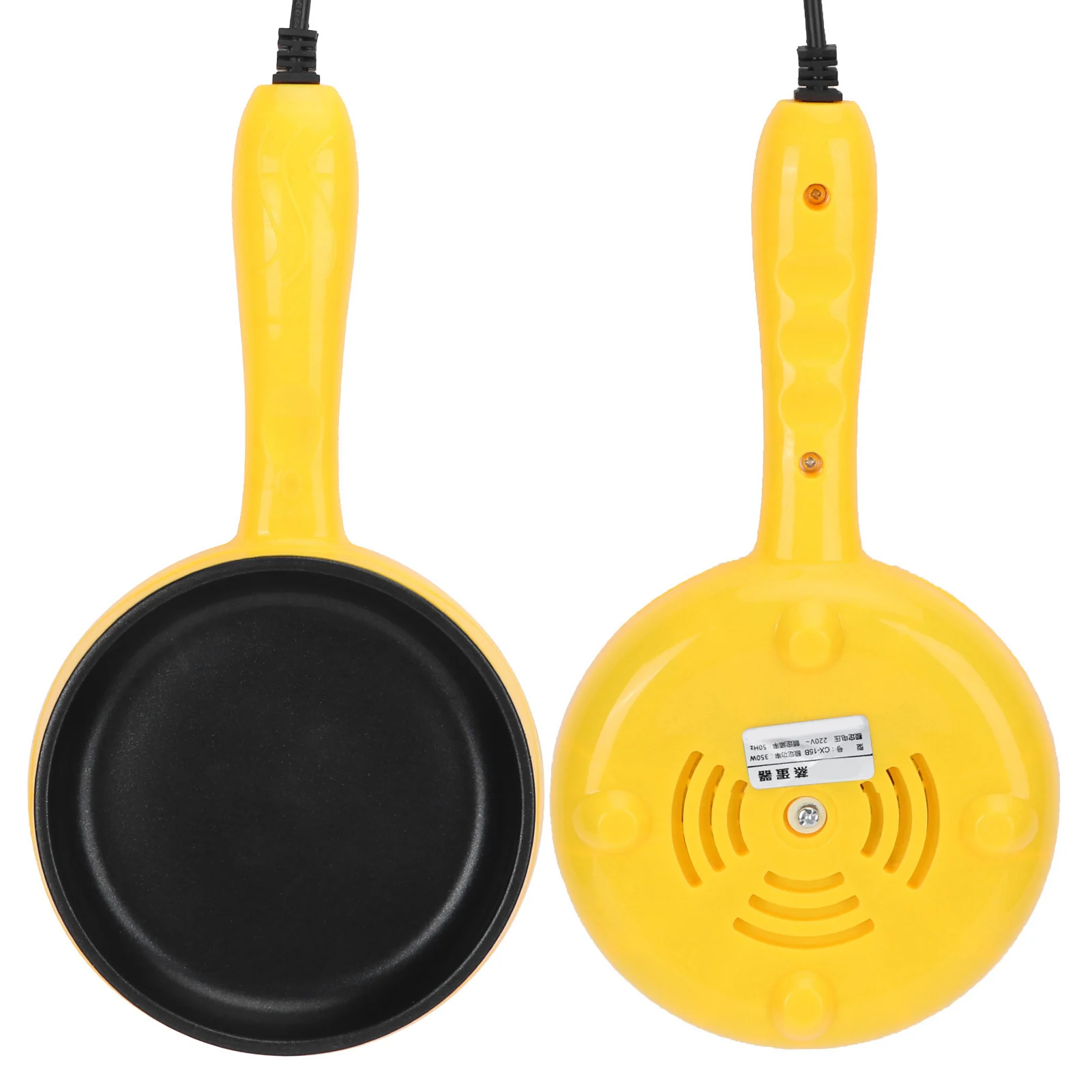 Description Picture 4 of item350W Mini Frying Pan Nonâ€‘Stick Fried Steak Pancake Egg Pan with Wooden Spatula Egg Frying Pan Kitchen Utensil Steak Frying Pan