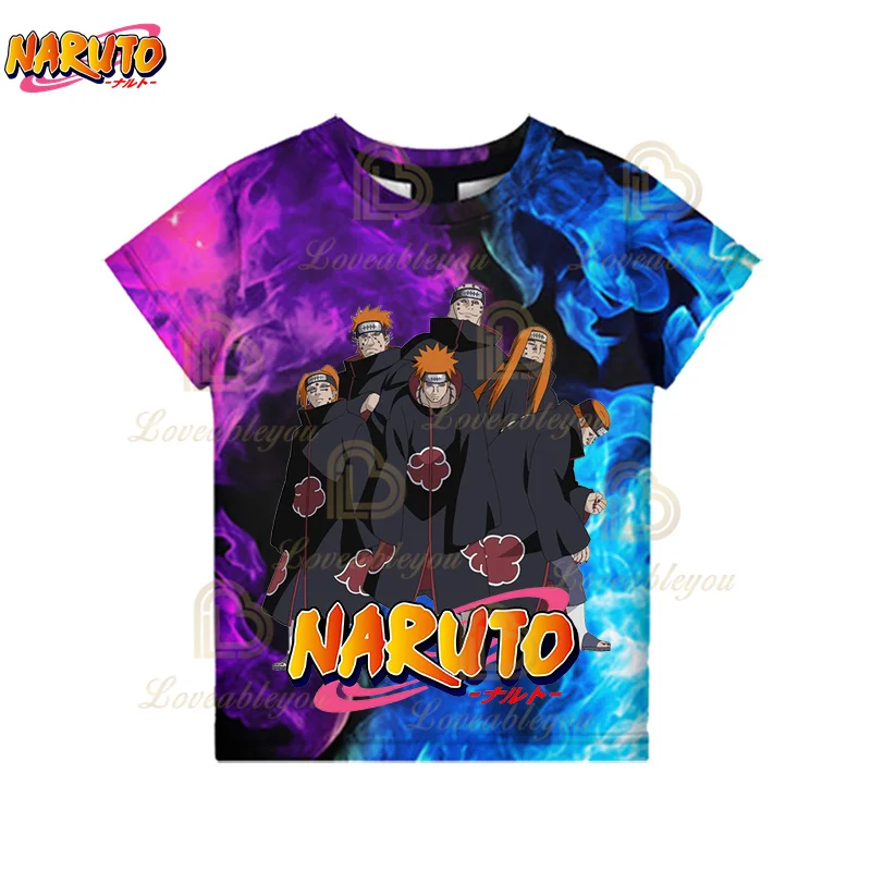 Camisa Camiseta Akatsuki Sharingan Sasuke anime Naruto 100% algodão alta  qualidade VARIOS MODELOS nuvem akatsuki