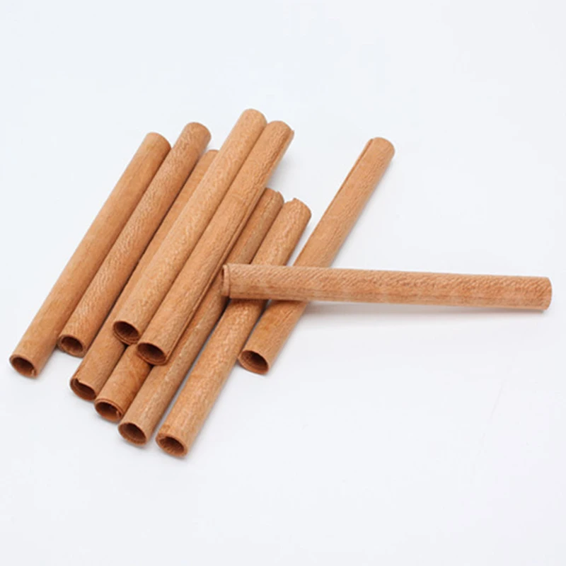5pcs 50-95mm Cylindrical Wooden Candle Wicks Set Wood Candle Cores Base DIY Making Craft Soy Parffin Wax Wick candle wicks candle wick