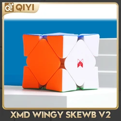 [Cube Fun] Qiyi XMD Wingy V2 M Magnetic Magic Speed Cube Stickerless Professional Fidget Toys X-MAN Wingy V2M Cubo Magico Puzzle