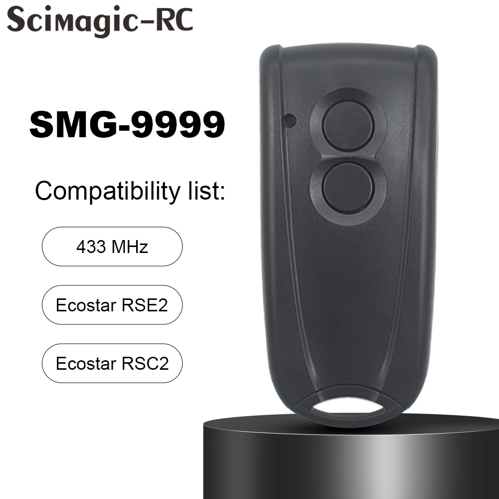 RSC2 433MHz Rolling Code Garage Transmitter Compatible HORMANN ECOSTAR ...