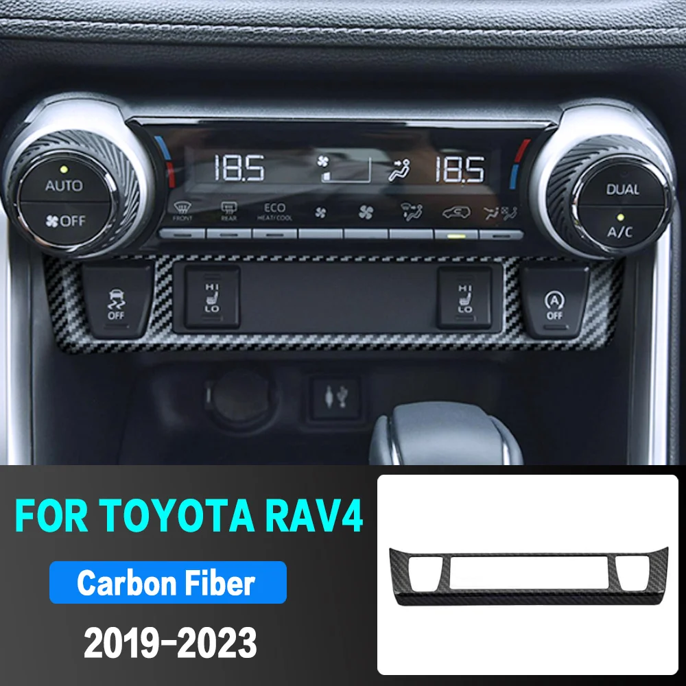 

1 шт. для Toyota RAV4 XA50 2019 2020 2021 2022 2023 Гибридный Автомобильный Центральный контроллер сиденья нагревательная Кнопка накладка декоративные аксессуары