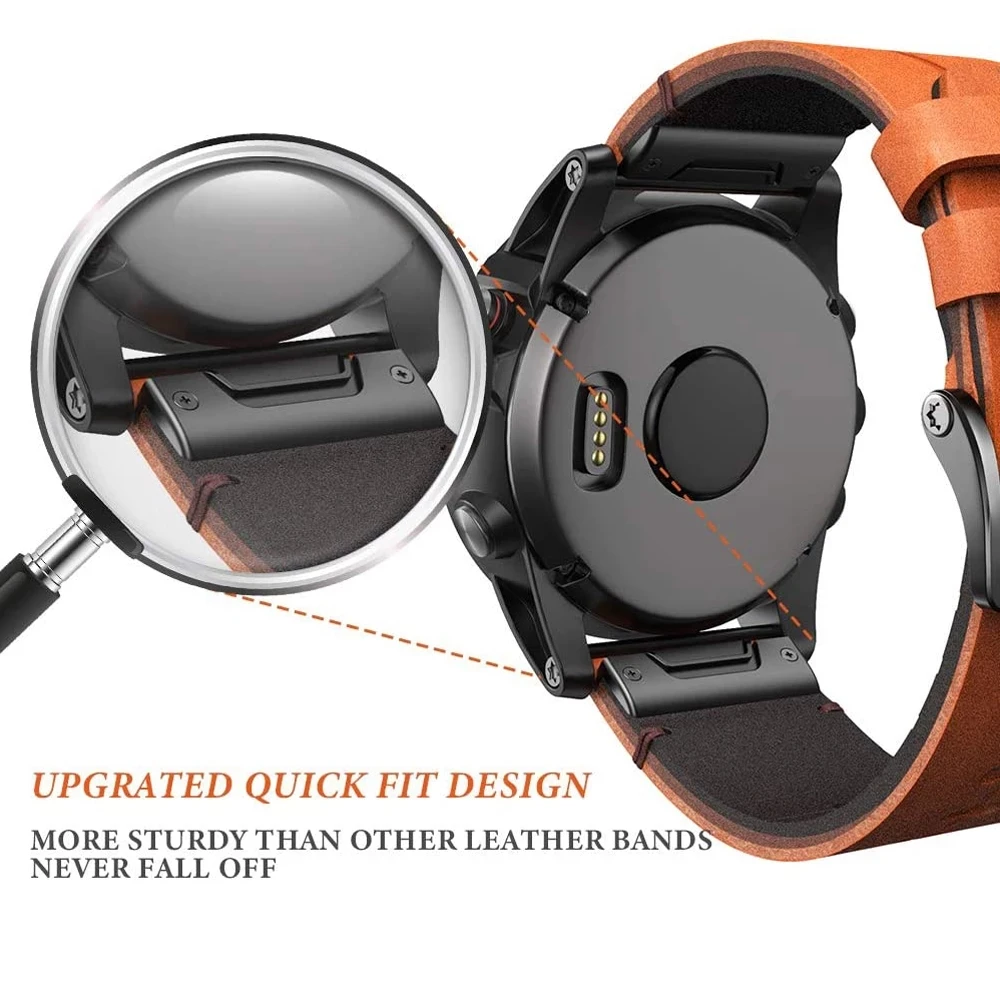 ü 22 26mm Quickfit  Garmin Epix Gen 2 Fenix 7X 7 6X 6 Pro 5 5X Instinct2  Ʈ