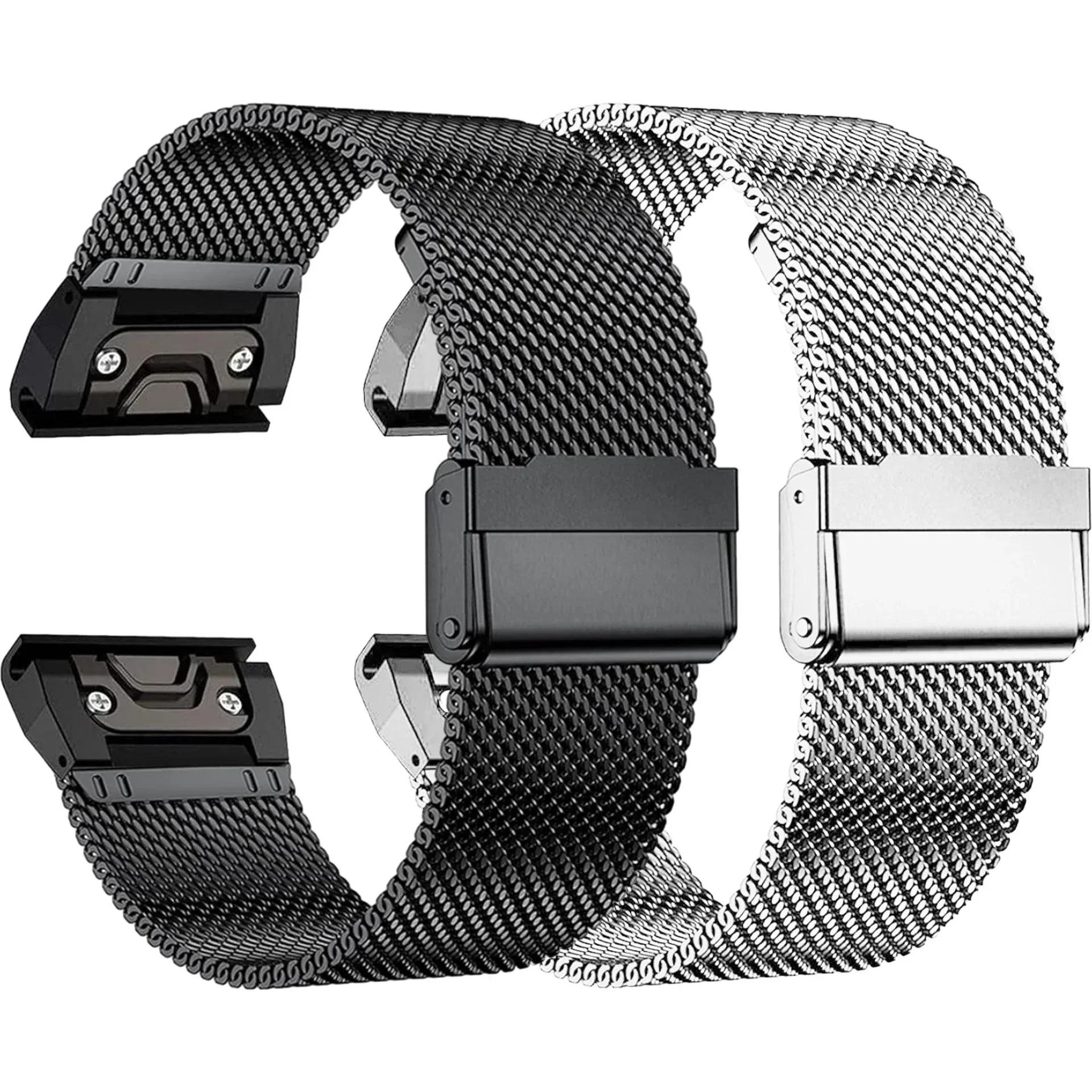 Stainless Steel Milanese Mesh Watch Band - Premium Bracelet Strap
