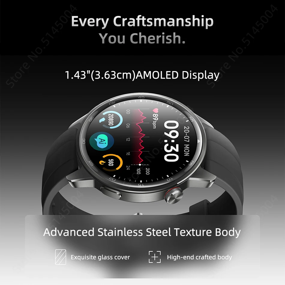 ۷ι  realme watch S2 SmartWatch 1.43'' AMOLED ÷    20 ͸  IP68  ð
