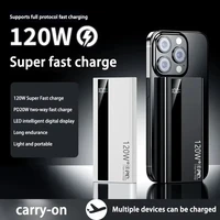 Xiaomi 200000mAh High Capacity PowerBank 120W Super Fast Charge Portable External Battery Power Bank For Iphone Huawei Samsung - Image 3
