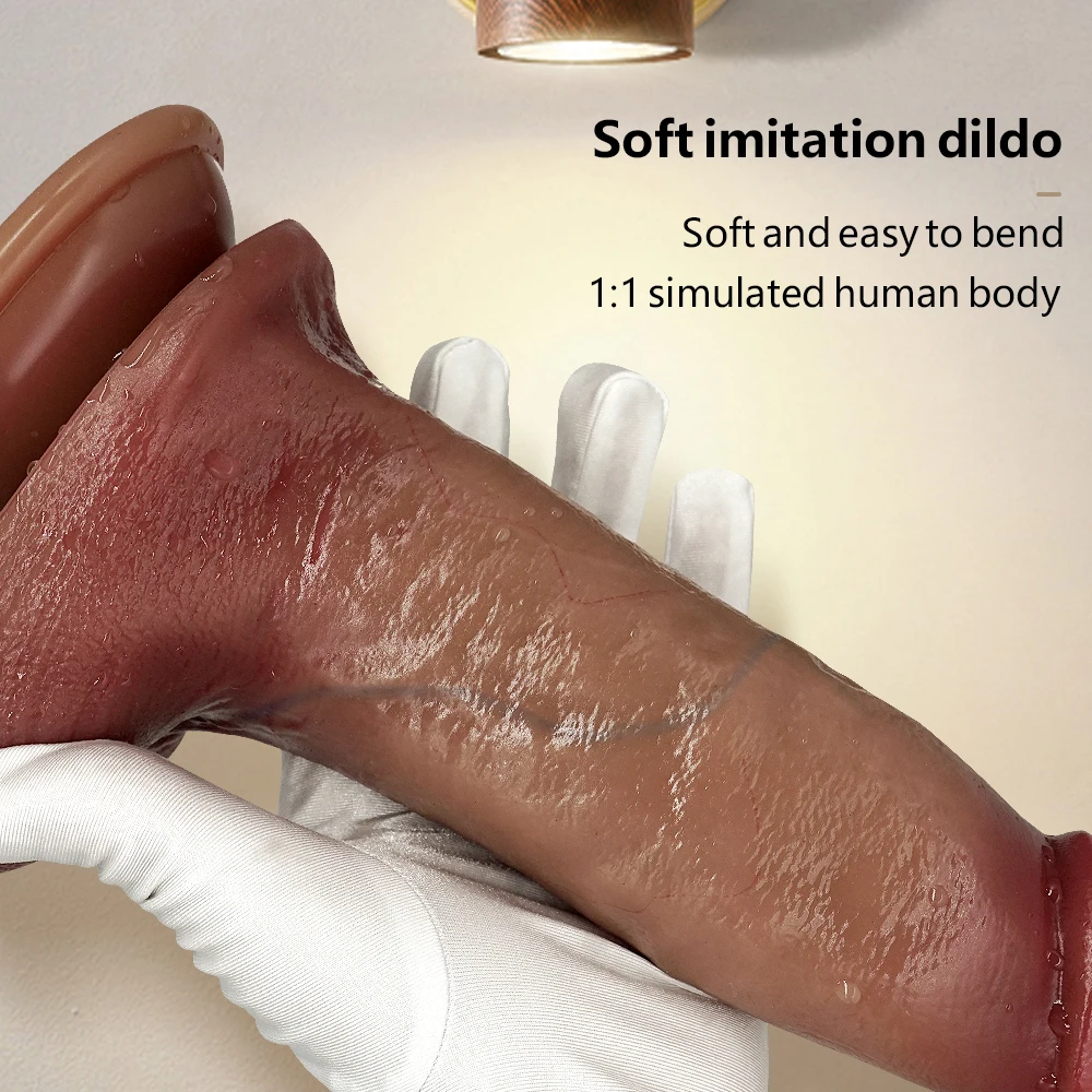 Huge Realistic Penis Gay Women Sex Toys Dildo Suction Cup Masturbator Couple Big Dick for Anal Vaginal Butt Plug Erotic Product
