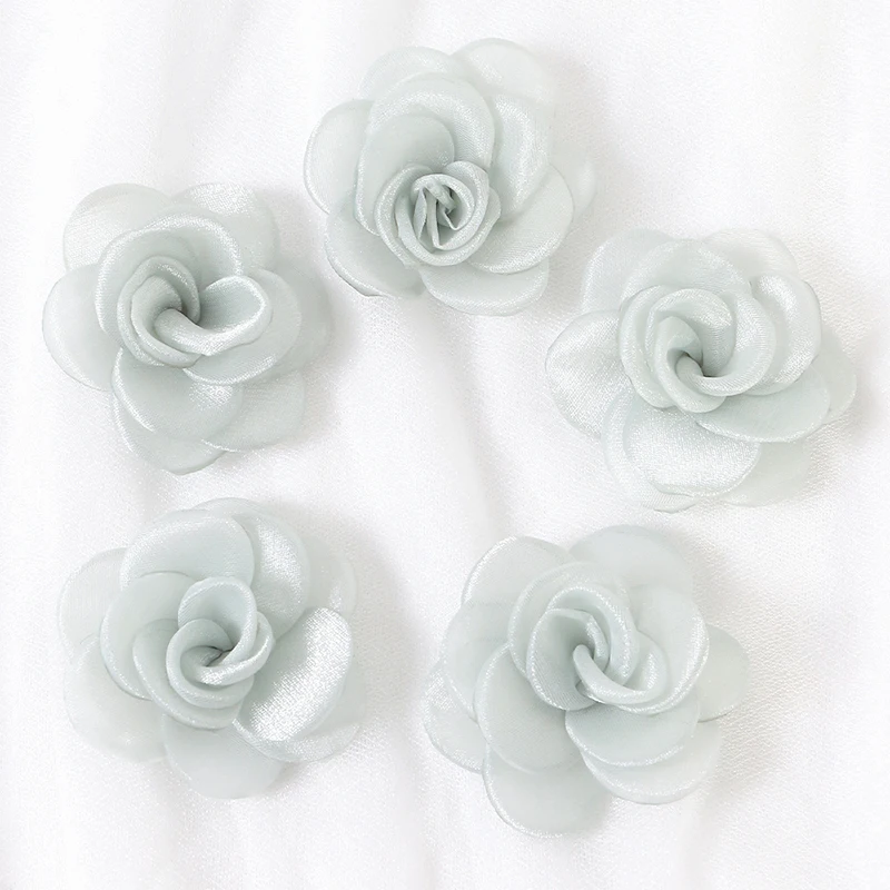 5/10 Stück Rose Künstliche Blumen 5 cm Gefälschte Blume für Heimdekoration Hochzeitsdekorationen Kleid Zubehör DIY Geschenke Partyzubehör – Detail 12