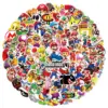 10/25/50/100Pcs Cartoon Super Mario Game Stickers Laptop Notebook Skateboard Fridge Phone Waterproof Decal Sticker Kids Toys 2