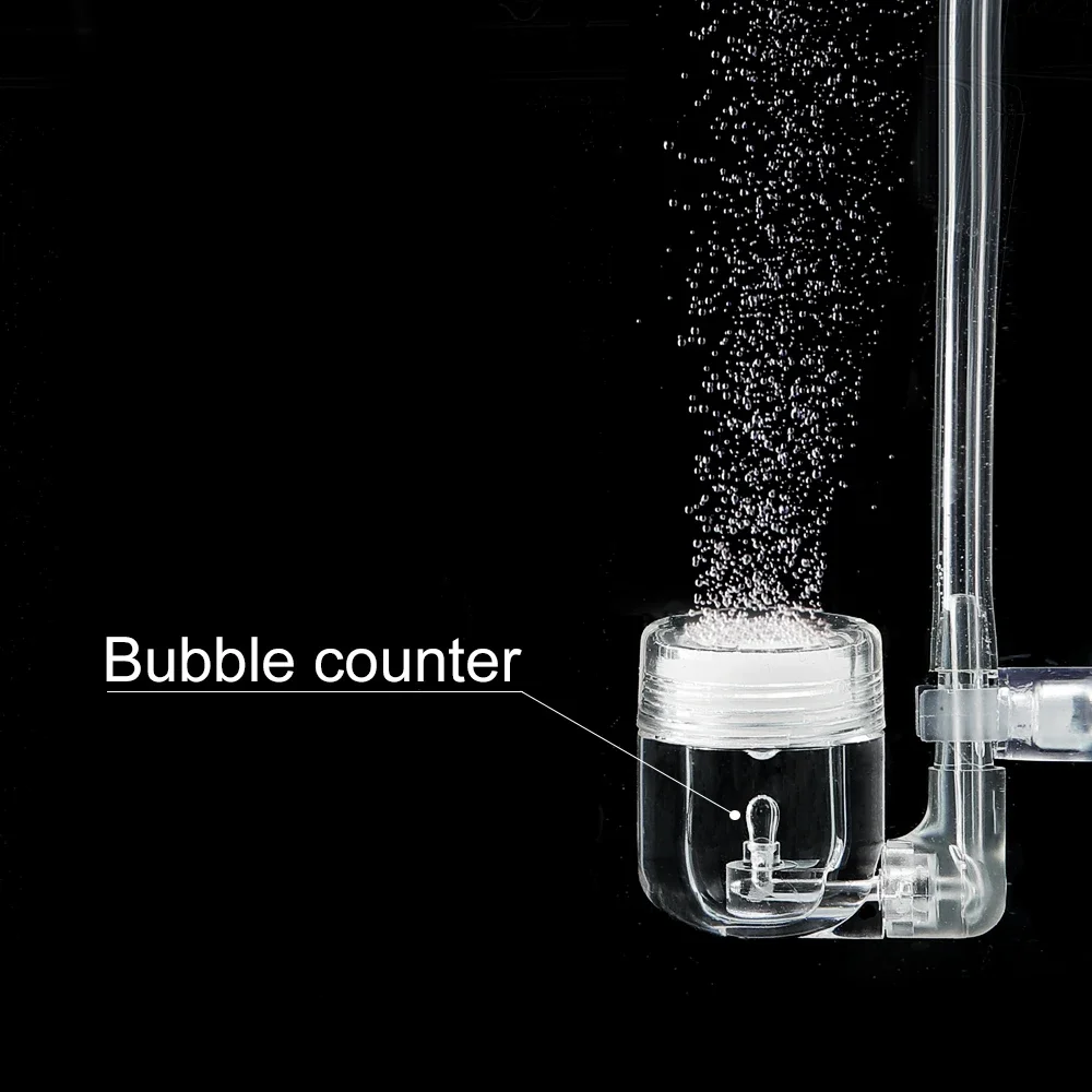 4 In 1 Aquarium CO2 Diffuser Carbon Dioxide Atomizer Diffuser With Suction Cup For Aquarium Planted Fish Tank Accessories aquarium co2 diffuser aquarium co2 accessories