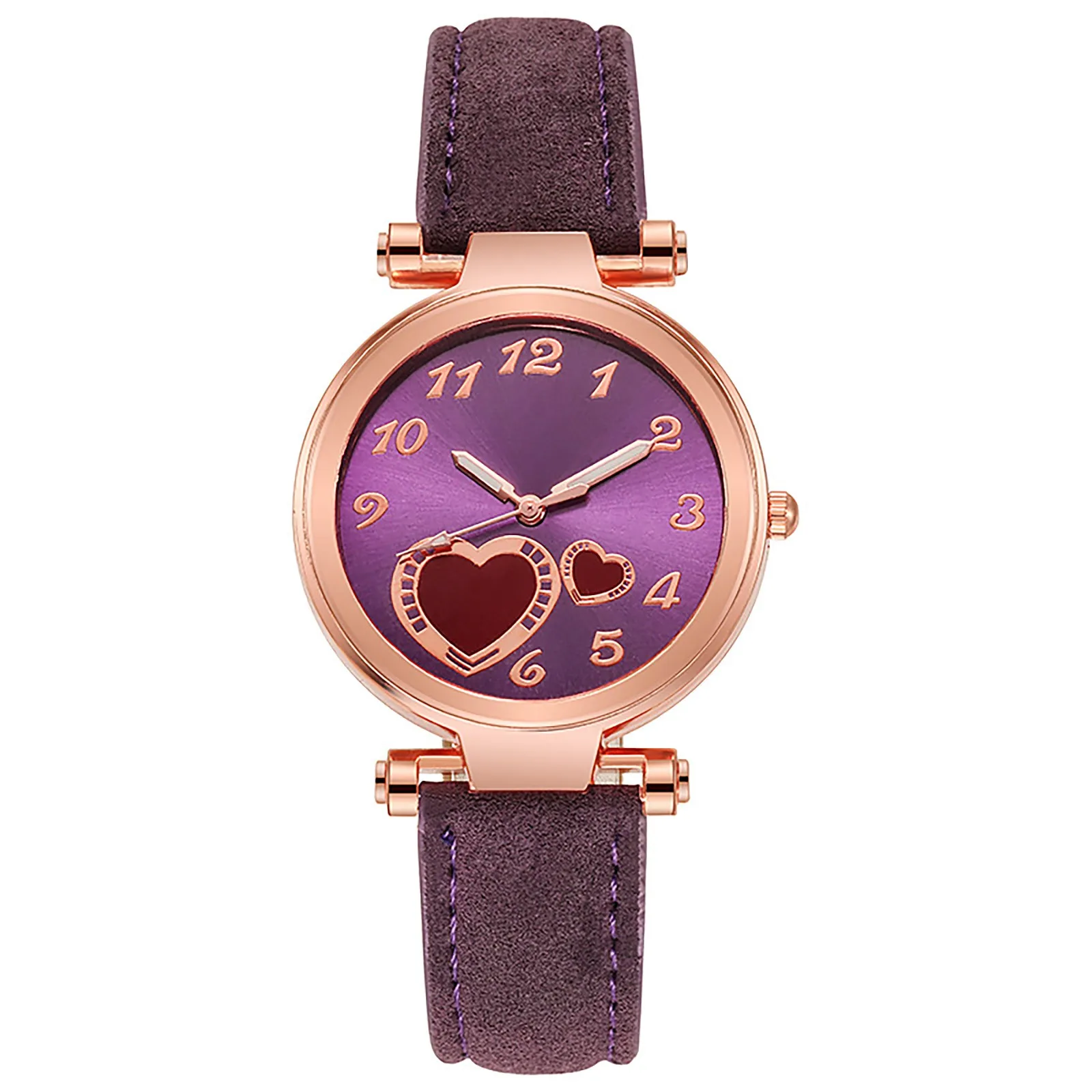 

Simple Women's Watches Heart Quartz Wristwatches Zegarek Damski Bracelet Watches Ladies Leather Watch Relojes De Mujeres Relojes