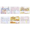 Kawaii Melody Cinnamoroll Memo Pad Kawaii Sanrio Sticky Notes Stationery Label Notepad Planner Sticker Post School Supplies 2