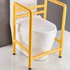 Luminous Elderly Toilet Rail Frame  No Punching Required NonSlip Safety Bathroom Armrest Easy to Install Secure Bathroom Support 2