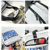 Badminton Bag for 3-Pack Racket Hand-Held Sports and Fitness Bags Unisex Large Capacity Racket Bag, Multi-Layer Shoulder Bag 6