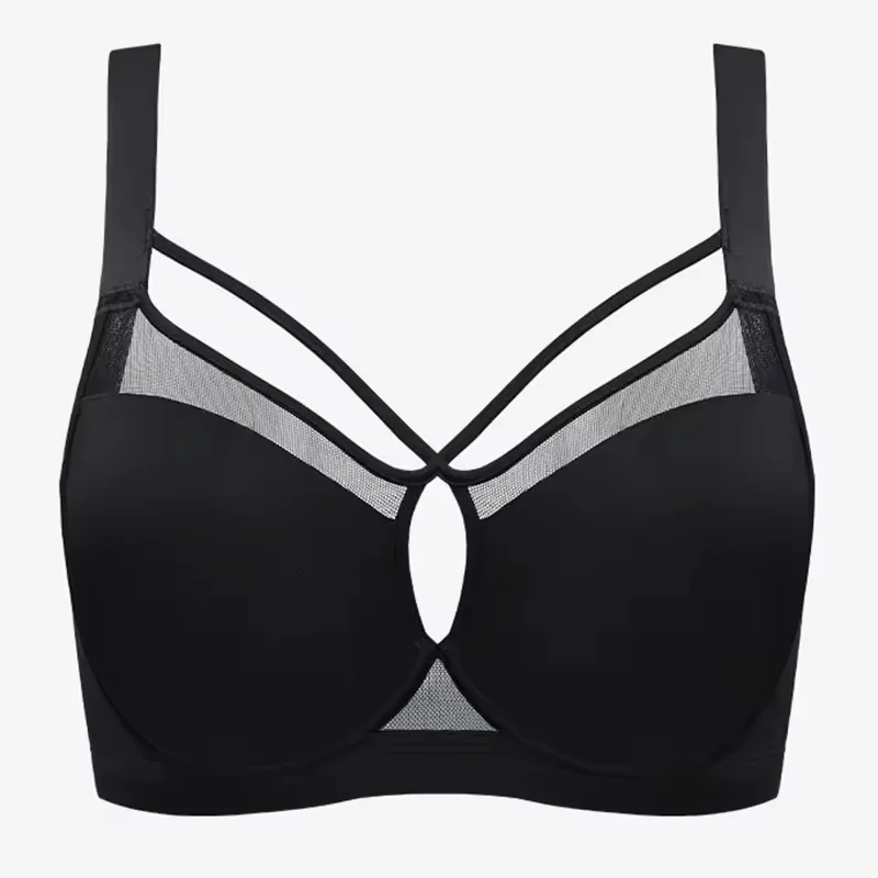 Push Up Bra Womens Seamless Modeled Full Cup Suppotive Underwire Female Plus Size Minimizer Bras 75 80 85 90 95 100 B C D E F G