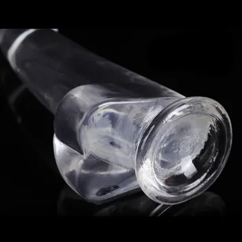 2022 Dildo For Women Smooth Transparent Dildos Huge Anal Plug With Suction Cup Gay Prostate Massager Adult Sex Toys For Women 3