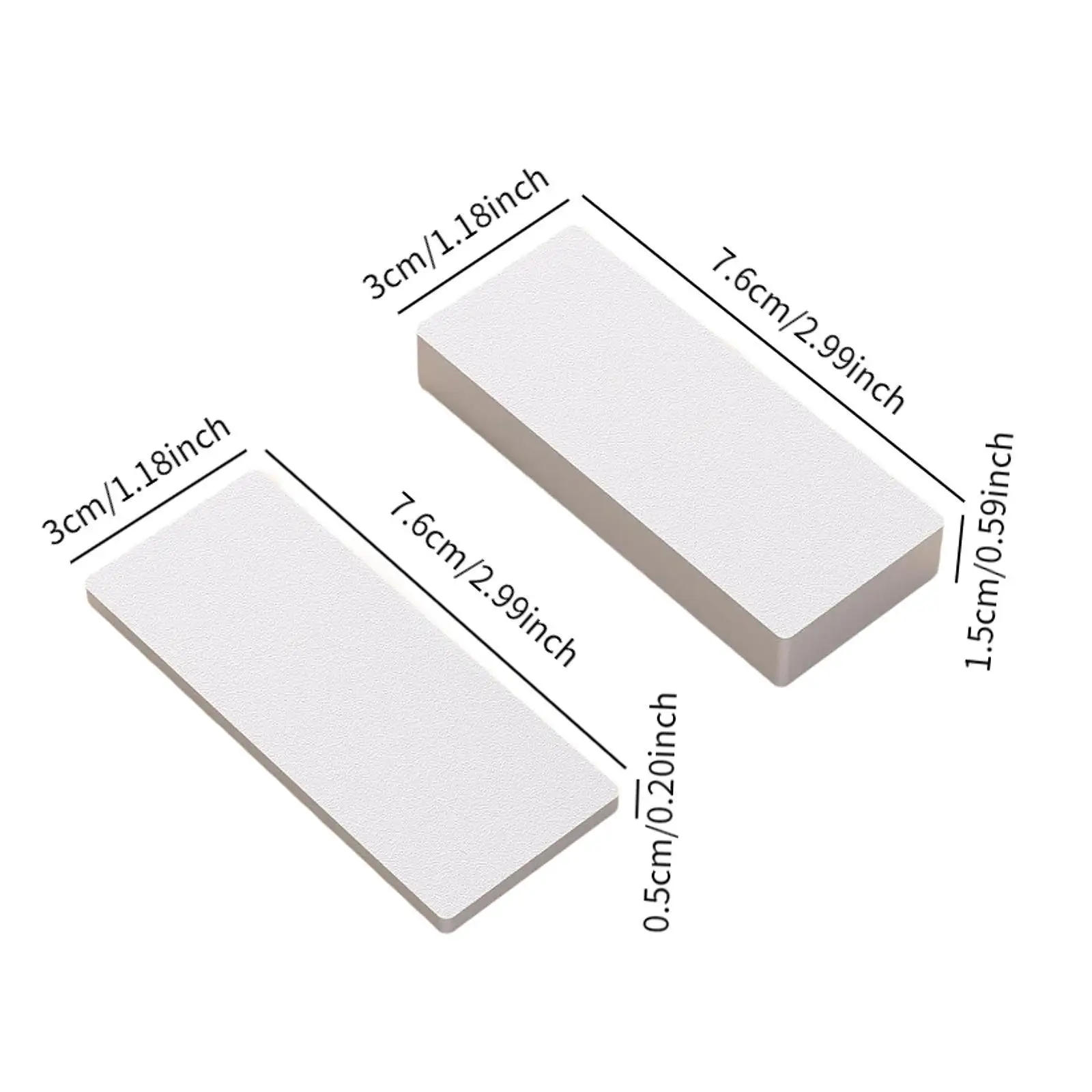 20 Pieces Headboard Stoppers Bed Stoppers Multifunction 10 Thin and 10 Thick Pads Furniture Pads Wall Protector for Bed Frame