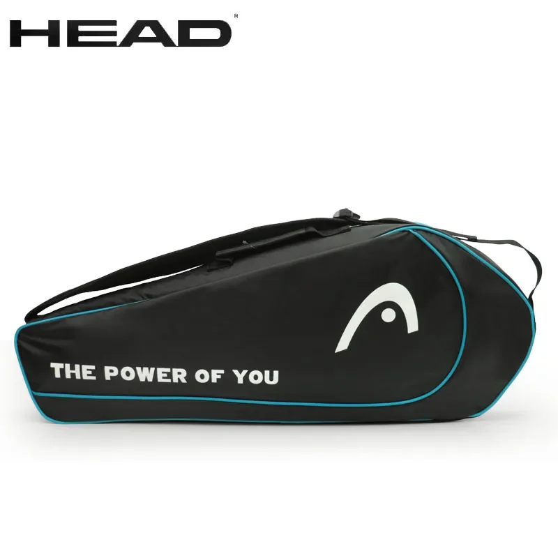 New HEAD Tennis Racket Bag For 3 Rackets Training Sport Competition Shoulder Hand Bag Squash Badminton Raquete De Padel Bag 2
