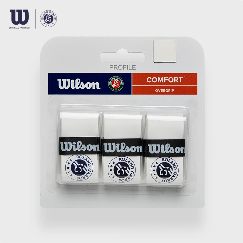 Wilson Original Tennis Overgrip Badminton Sticky Non-slip Racket Hand Glue Badminton Tennis Beach Racket Sweatband 3PCS