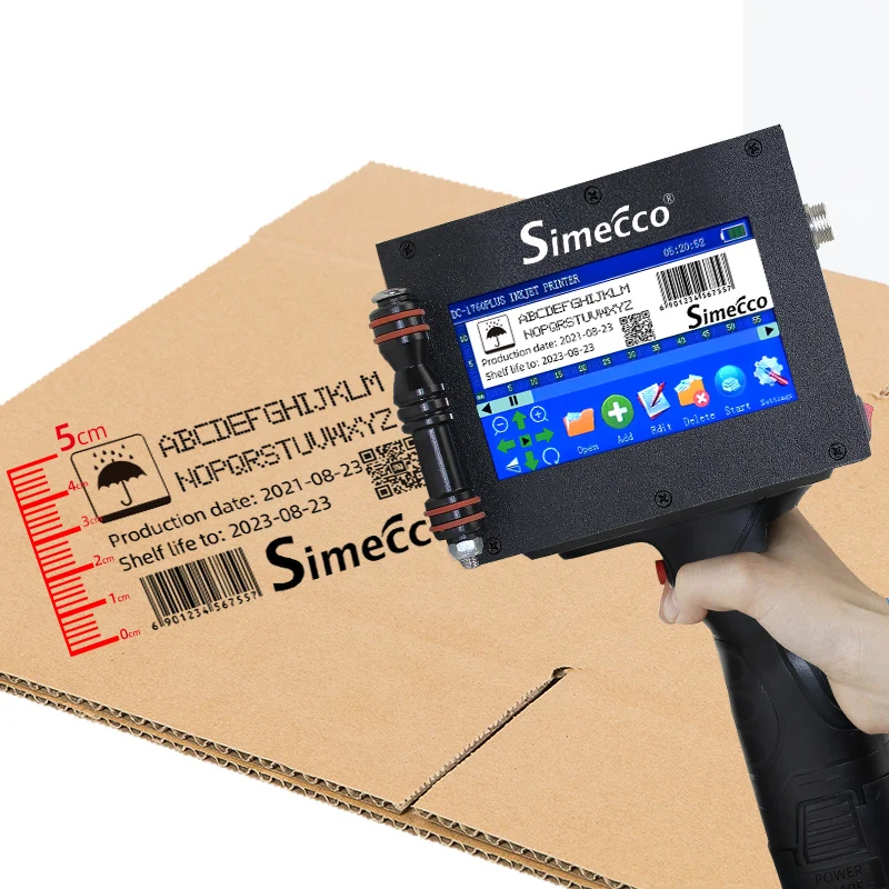 ハンディー刻印機　hamdheld inkjet printer Handheld Expiry Date Printing Machine | Portable Wireless Inkjet Coder