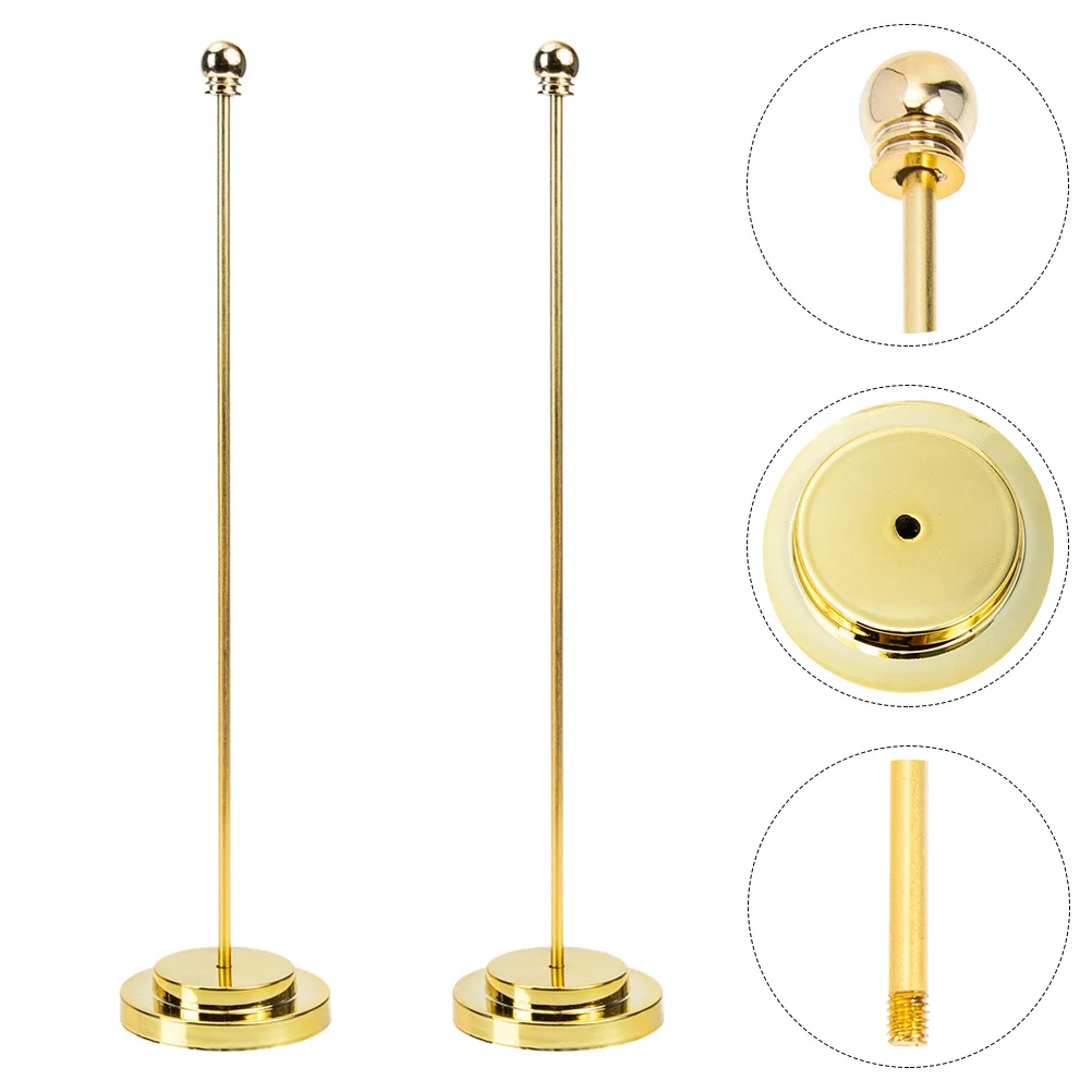 

Mini Flag Stands Desk Flag Holders Desktop Flag Pole Base Metal Flag Stick Home Office Decoration Accessories