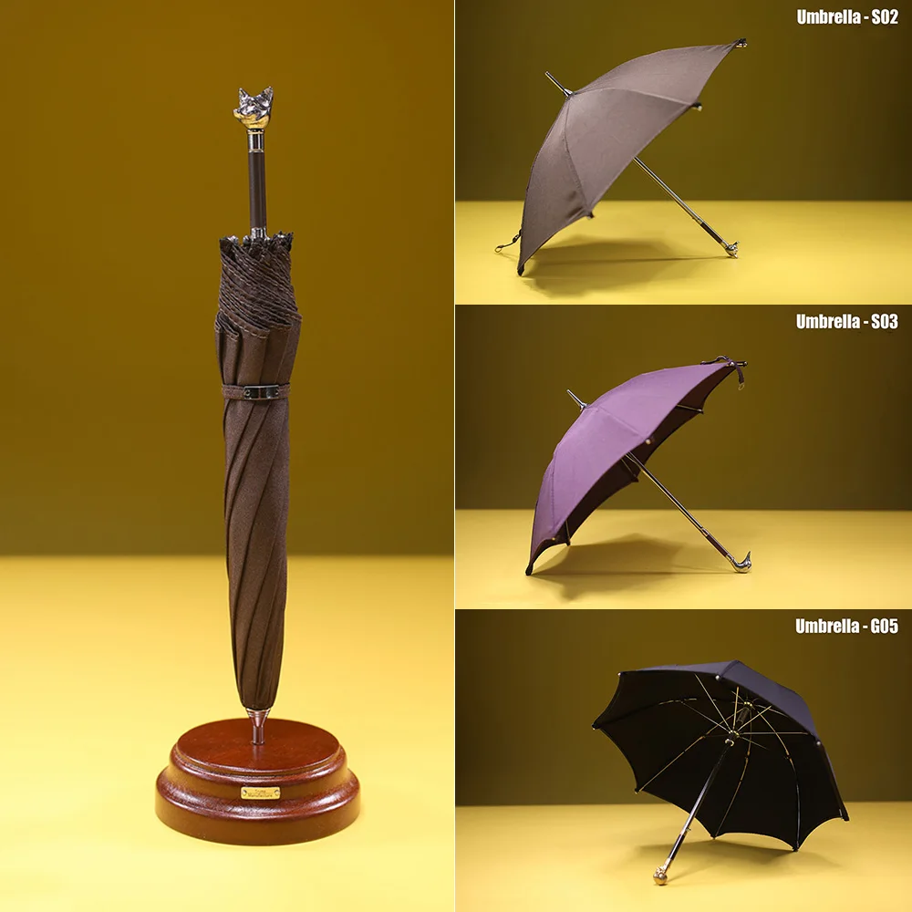 

1/6 Scale Male Female Hidden Weapons Umbrella Magic Agent Scene Character Accessories for 12" Action Figure Body Model