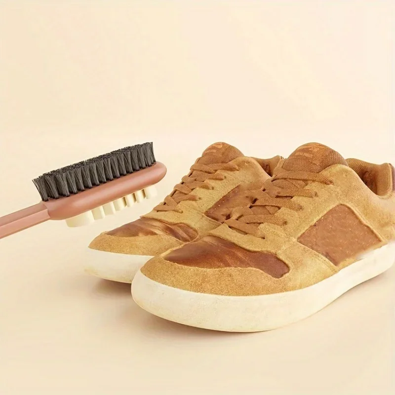 Double-Sided Shoes Cleaning Brush for Suede Nubuck Boots Bags Stain Dust Brush Leather Clothing Care Cleaner Rubber Eraser shoe brush shoe cleaning eraser shoe cleaner