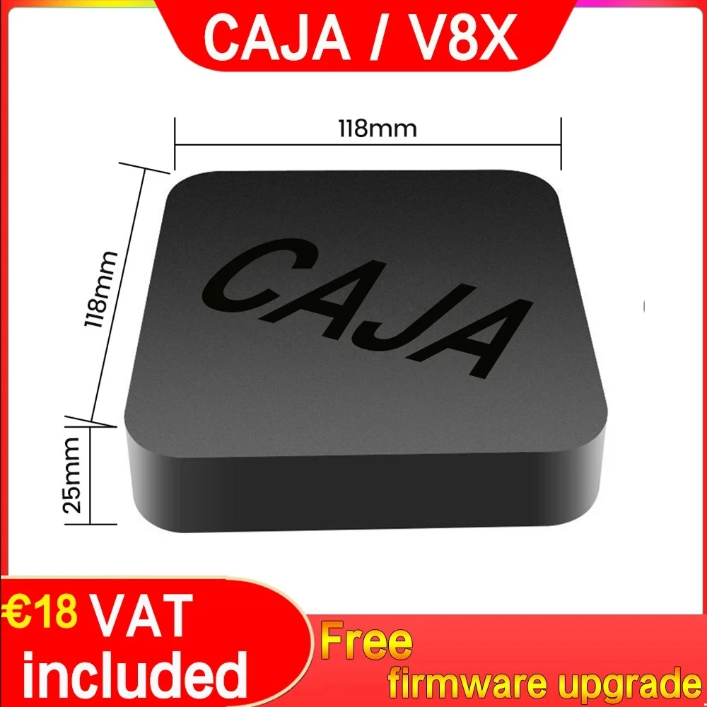 Dvb-T2 Box V8X X8 Full Hd 1080P Dvb-T2 Repellente Satlite Senza App