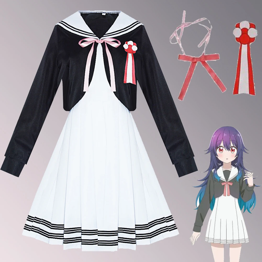 

Konohoshi Umika Cosplay Role Play Anime Hoshikuzu Telepath Costume Adult Women Fantasy Fancy Dress Up Party Clothes