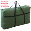 Large Capacity Clothes Quilt Storage Bag Organizer Wardrobe Large Capacity Thickened Canvas Pouch Travel Bag Bedding Accessories 1